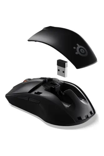 SteelSeries Rival 3 Wireless 62521 Optik 6 Tuş 18000 CPI Kablosuz Mouse + SteelSeries QcK+ Large SSMP63003 Mousepad Bundle