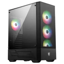 MSI MAG Forge 112R Temperli Cam Mesh 4x120mm ARGB Fan USB 3.2 ATX Mid-Tower Gaming (Oyuncu) Kasa