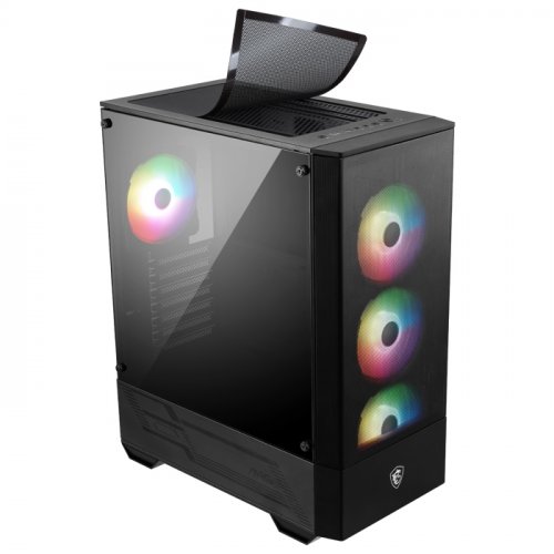 MSI MAG Forge 112R Temperli Cam Mesh 4x120mm ARGB Fan USB 3.2 ATX Mid-Tower Gaming (Oyuncu) Kasa