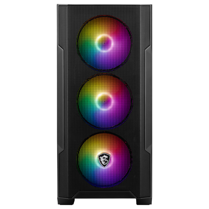 MSI MAG Forge M100A Akrilik Mesh 4x120mm Auto RGB Fan USB 3.2 Micro-ATX Tower Gaming (Oyuncu) Kasa