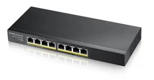 Zyxel GS1915-8EP 8 Port 10/100/1000 Yönetilebilir Switch