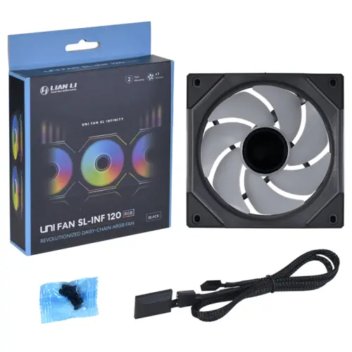 Lian Li UNI FAN SL INFINITY 1x120mm Siyah Kasa Fanı (G99.12SLIN1B.00)