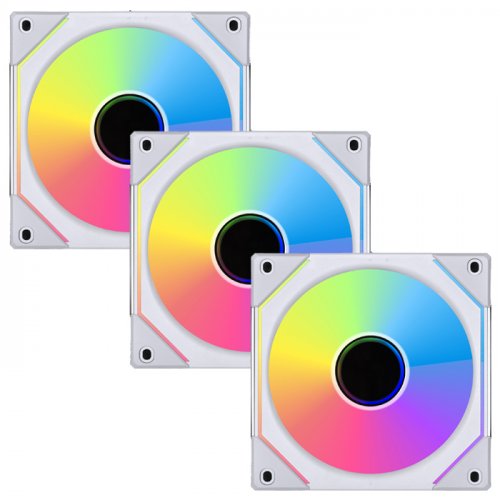 Lian Li UNI Fan SL Infinity 120 RGB White UF-SLIN120-3W 3x120mm ARGB Beyaz Kasa Fanı