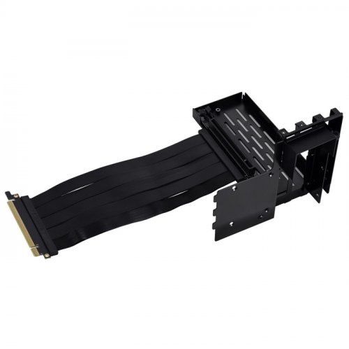 Lian Li O11DE-1X PCIe Gen4 x16 Riser Kablolu Siyah Dikey Ekran Kartı Tutucu Kiti (O11 Dynamic Evo ile Uyumlu)