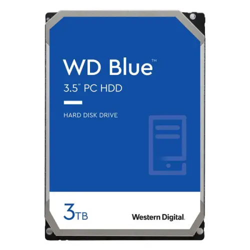 WD Blue WD30EZAZ 3TB 5400RPM 256MB 3.5″ SATA 3 Harddisk