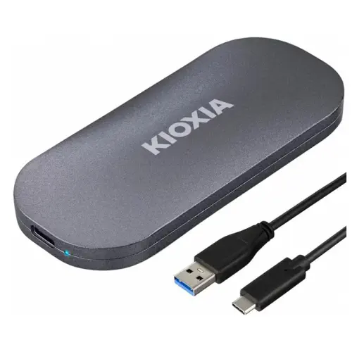 Kioxia Exceria Plus LXD10S001TG8 1TB 1050/1000MB/s USB 3.2 Gen2 Type-C Taşınabilir SSD Disk