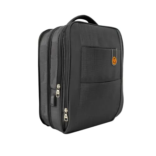 NPO TRV02 Travela 17″ Genişleyebilir Siyah Notebook ve Seyahat Sırt Çantası