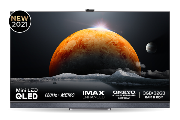 TCL 55C825G 55 ″ 140 Ekran Uydu Alıcılı 4K Ultra HD QLED MiniLED Google TV
