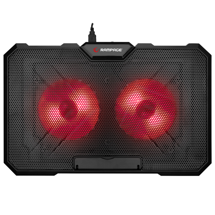 Rampage AD-RC12 GAMEZONE 2xFan 2xUSB RGB 15-17″ Notebook Soğutucu