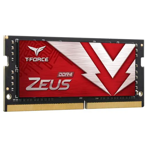 Team T-Force Zeus SO-DIMM 8GB (1x8GB) DDR4 3200MHz CL16 Notebook Ram (TTZD48G3200HC16F-S01)