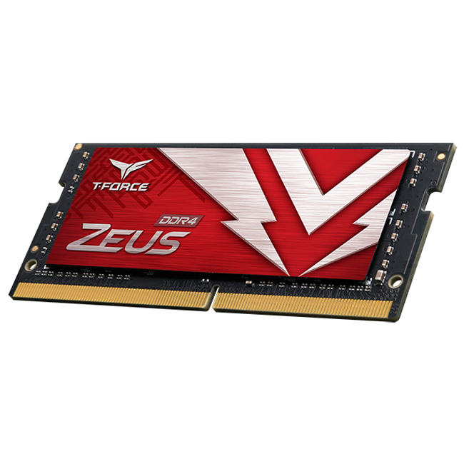 Team T-Force Zeus SO-DIMM 8GB (1x8GB) DDR4 3200MHz CL16 Notebook Ram (TTZD48G3200HC16F-S01)
