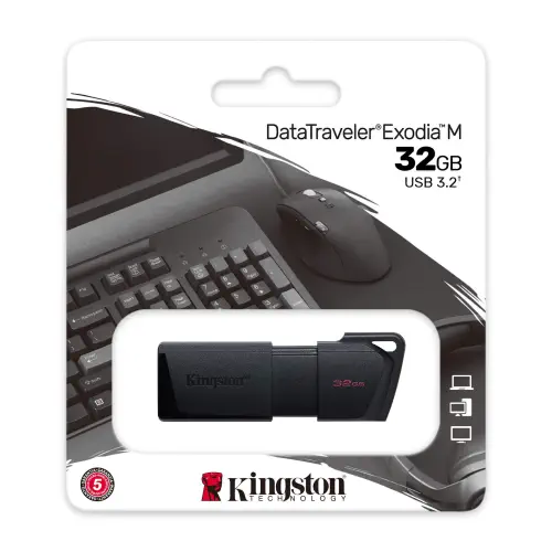 Kingston DataTraveler Exodia M DTXM/32GB 32GB USB 3.2 Gen 1 Flash Bellek