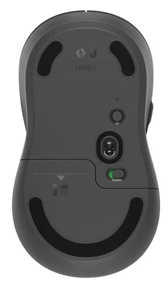Logitech M650 Signature 910-006236 Siyah Büyük Boy Sağ El Kablosuz Mouse