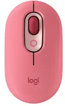 Logitech POP Mouse Heartbreaker Emoji Tuşlu Sessiz Kablosuz Pembe Mouse - 910-006548