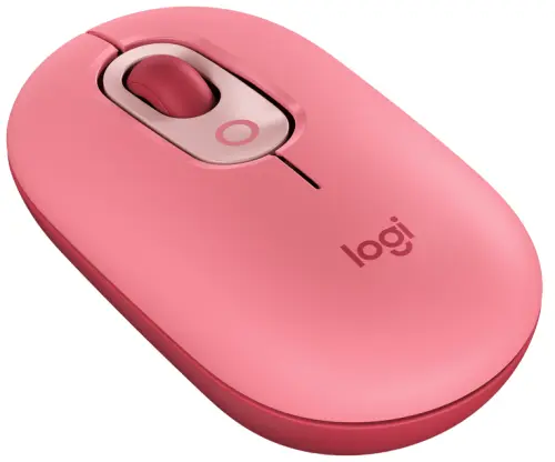 Logitech POP Mouse Heartbreaker Emoji Tuşlu Sessiz Kablosuz Pembe Mouse - 910-006548