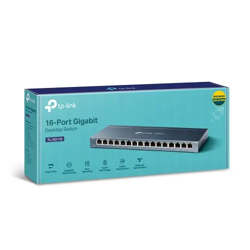 TP-Link TL-SG116 16 Port Yönetilemez Switch