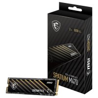 MSI Spatium M470 2TB 5000/4400MB/s PCIe NVMe M.2 SSD Disk