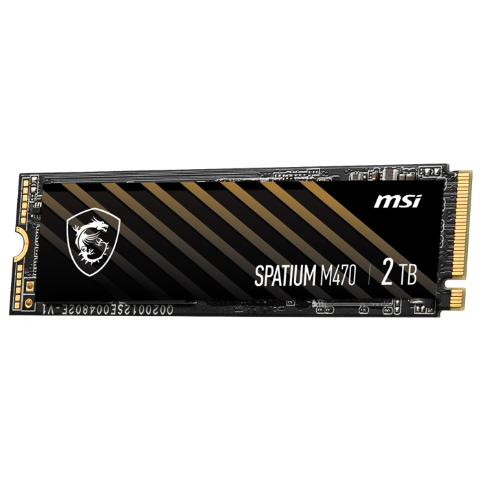 MSI Spatium M470 2TB 5000/4400MB/s PCIe NVMe M.2 SSD Disk
