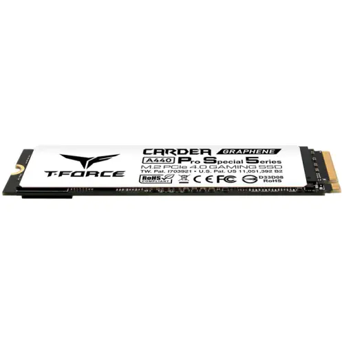 Team T-Force CARDEA A440 Pro Special Series 2TB 7400/7000MB/s PCIe NVMe M.2 SSD Disk (TM8FPR002T0C129)