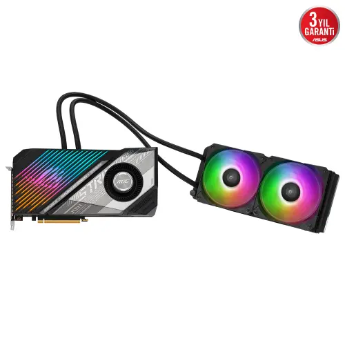 Asus ROG Strix LC Radeon RX 6950 XT OC ROG-STRIX-LC-RX6950XT-O16G-GAMING 16GB GDDR6 256Bit DX12 Gaming (Oyuncu) Ekran Kartı