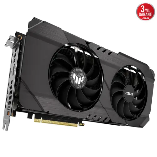 Asus TUF Gaming GeForce RTX 3050 OC TUF-RTX3050-O8G-GAMING 8GB GDDR6 128Bit DX12 Gaming (Oyuncu) Ekran Kartı