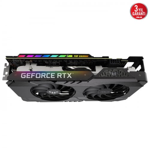 Asus TUF Gaming GeForce RTX 3050 OC TUF-RTX3050-O8G-GAMING 8GB GDDR6 128Bit DX12 Gaming (Oyuncu) Ekran Kartı