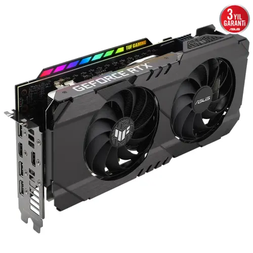 Asus TUF Gaming GeForce RTX 3050 TUF-RTX3050-8G-GAMING 8GB GDDR6 128Bit DX12 Gaming (Oyuncu) Ekran Kartı