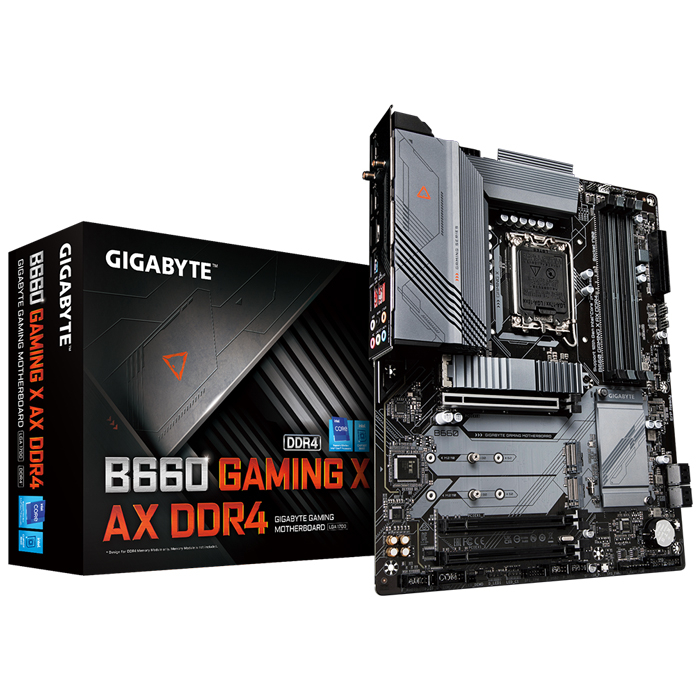 Gigabyte B660 Gaming X AX DDR4 Intel B660 Soket 1700 DDR4 4400(OC)MHz ATX Gaming (Oyuncu) Anakart