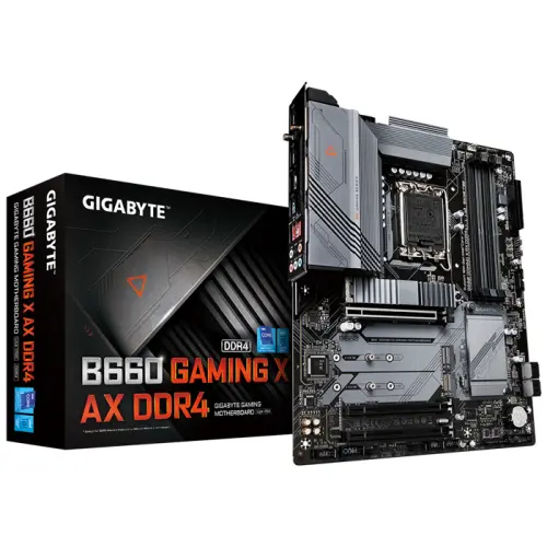 Gigabyte B660 Gaming X AX DDR4 Intel B660 Soket 1700 DDR4 4400(OC)MHz ATX Gaming (Oyuncu) Anakart