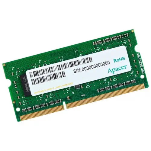 Apacer DS.08G2J.K9M 8GB (1x8GB) DDR3 1333MHz CL9 Notebook RAM (Bellek)