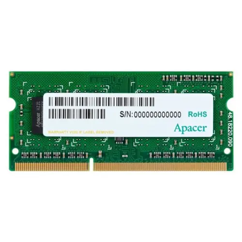Apacer DS.08G2J.K9M 8GB (1x8GB) DDR3 1333MHz CL9 Notebook RAM (Bellek)