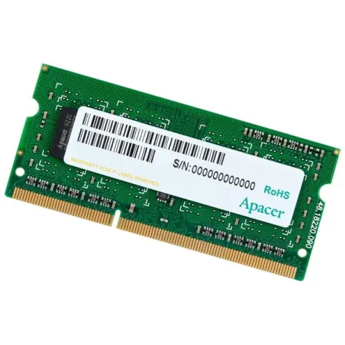 Apacer DS.08G2J.K9M 8GB (1x8GB) DDR3 1333MHz CL9 Notebook RAM (Bellek)