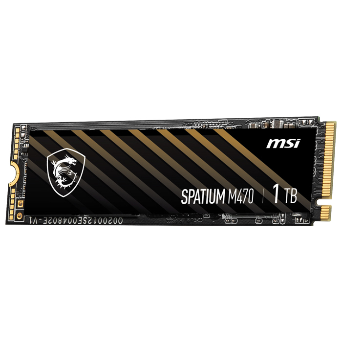 MSI Spatium M470 1TB 5000/4400MB/s PCIe NVMe M.2 SSD Disk