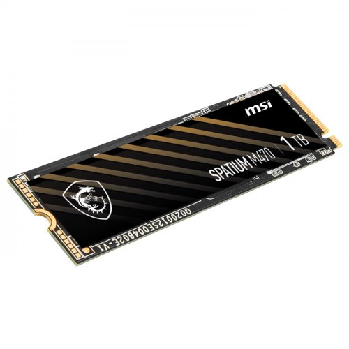 MSI Spatium M470 1TB 5000/4400MB/s PCIe NVMe M.2 SSD Disk