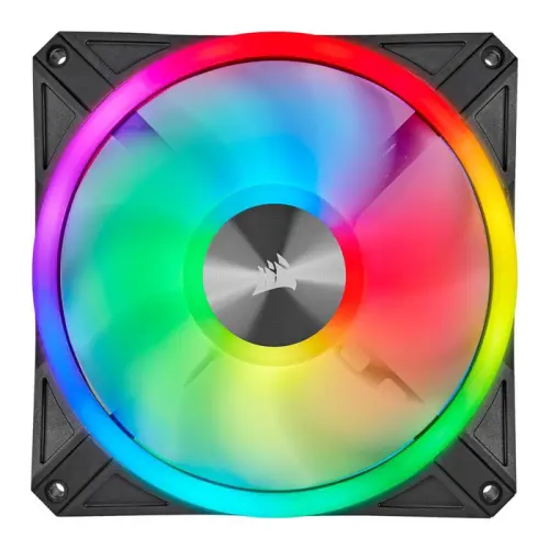 Corsair iCUE QL140 RGB CO-9050100-WW 140mm PWM Siyah 2’li Kasa Fanı