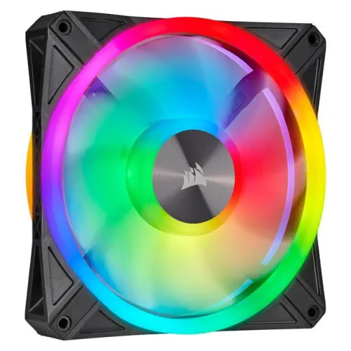 Corsair iCUE QL140 RGB CO-9050100-WW 140mm PWM Siyah 2’li Kasa Fanı