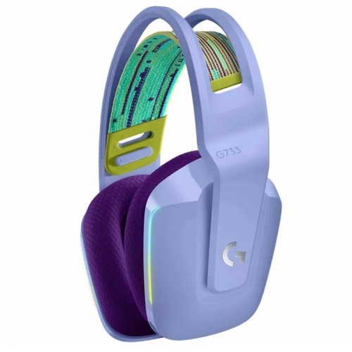 Logitech G733 Lilac 981-000890 7.1 Surround RGB Mikrofonlu LightSpeed Kablosuz Gaming (Oyuncu) Kulaklık