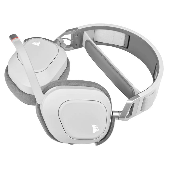 Corsair HS80 RGB Wireless White CA-9011236-EU Mikrofonlu 7.1 Surround Kablosuz Gaming (Oyuncu) Kulaklık