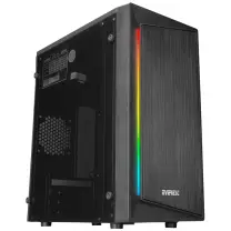 Everest Blazon Peak-250W 2xFan Akrilik RGB ATX Mid-Tower Gaming (Oyuncu) Kasa