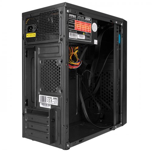 Everest Blazon Peak-250W 2xFan Akrilik RGB ATX Mid-Tower Gaming (Oyuncu) Kasa