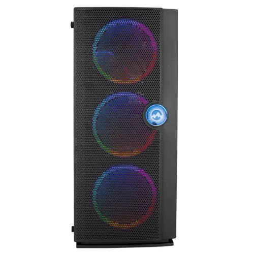 Everest Kastra 500W 4x120mm Rainbow Fan E-ATX Mid-Tower Gaming (Oyuncu) Kasa