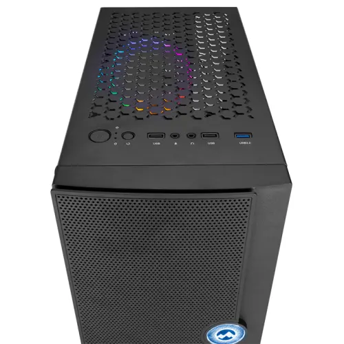 Everest Kastra 500W 4x120mm Rainbow Fan E-ATX Mid-Tower Gaming (Oyuncu) Kasa