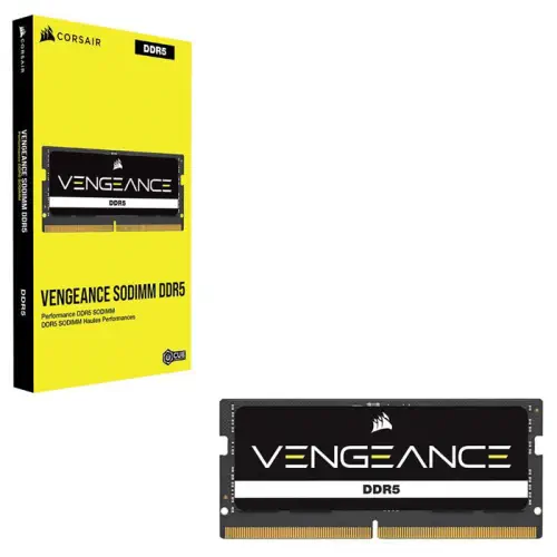 Corsair Vengeance CMSX16GX5M1A4800C40 16GB (1x16GB) DDR5 4800MHz CL40 Notebook Ram (Bellek)