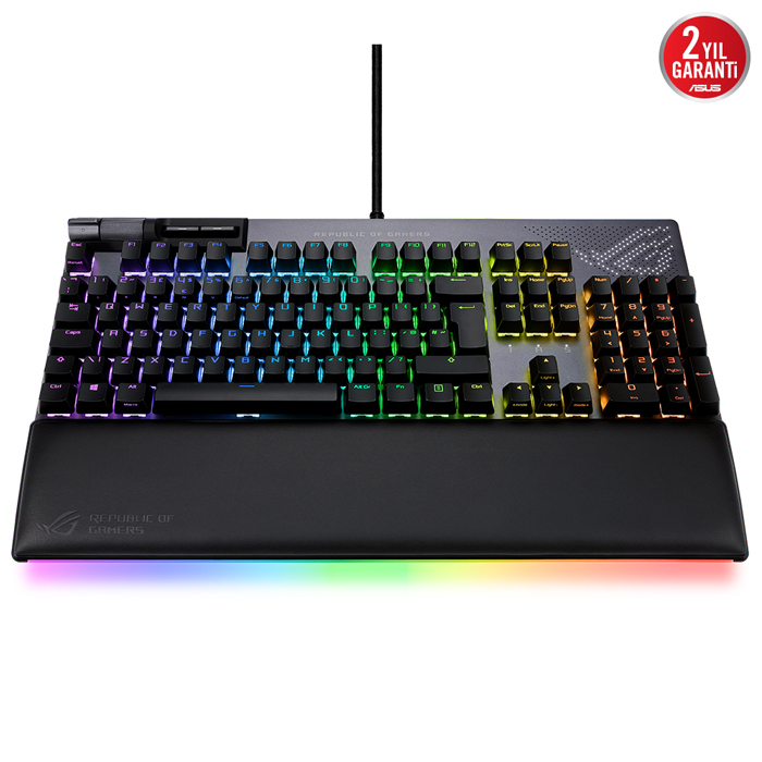 ASUS ROG Strix Flare II Animate ROG NX Red Switch RGB Mekanik Kablolu Gaming (Oyuncu) Klavye