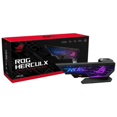 Asus ROG Herculx XH01 RGB Ekran Kartı Tutucu (90DA0020-B09000)