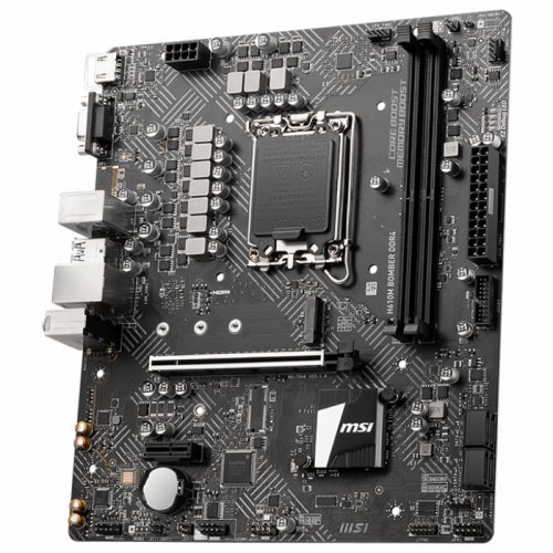 MSI H610M Bomber DDR4 Intel H610 Soket 1700 DDR4 3200MHz mATX Gaming (Oyuncu) Anakart