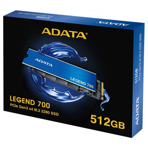 Adata Legend 700 ALEG-700-512GCS 512GB 2000/1600MB/s PCIe NVMe M.2 SSD Disk