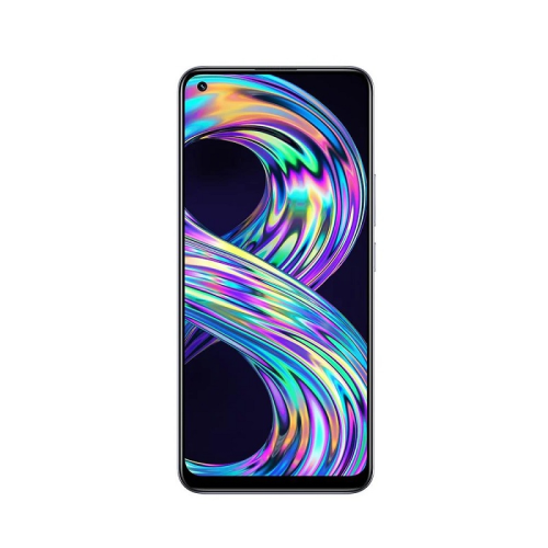 Realme 8 128GB 6GB RAM Gümüş Cep Telefonu – Realme Türkiye Garantili