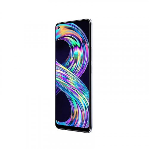 Realme 8 128GB 6GB RAM Gümüş Cep Telefonu – Realme Türkiye Garantili