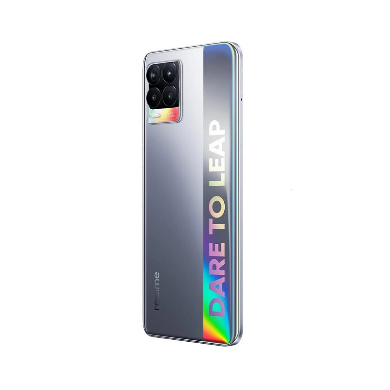 Realme 8 128GB 6GB RAM Gümüş Cep Telefonu – Realme Türkiye Garantili